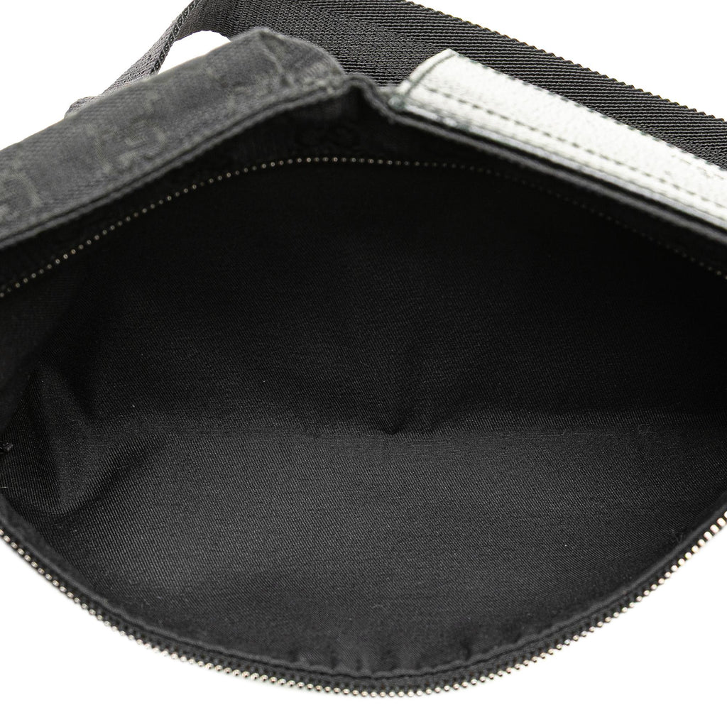 Gucci GG Canvas Double Pocket Belt Bag