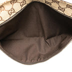 Gucci GG Canvas Double Pocket Belt Bag
