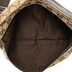 Gucci GG Canvas Double Pocket Belt Bag