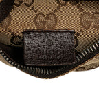 Gucci GG Canvas Double Pocket Belt Bag