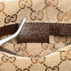 Gucci GG Canvas Double Pocket Belt Bag