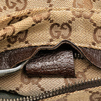 Gucci GG Canvas Double Pocket Belt Bag