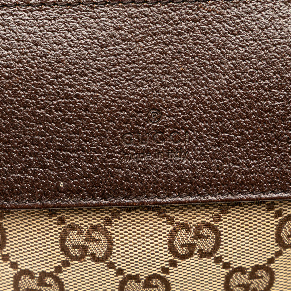 Gucci GG Canvas Double Pocket Belt Bag