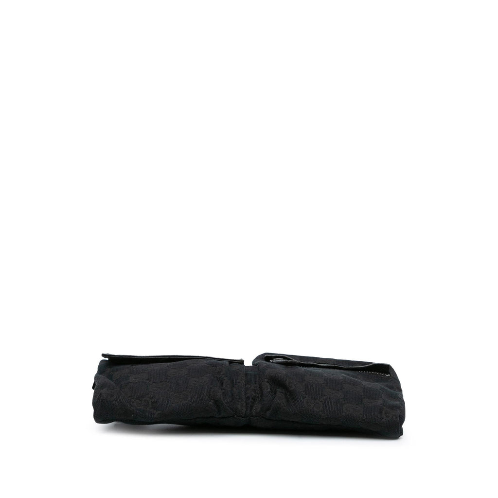 Gucci GG Canvas Double Pocket Belt Bag