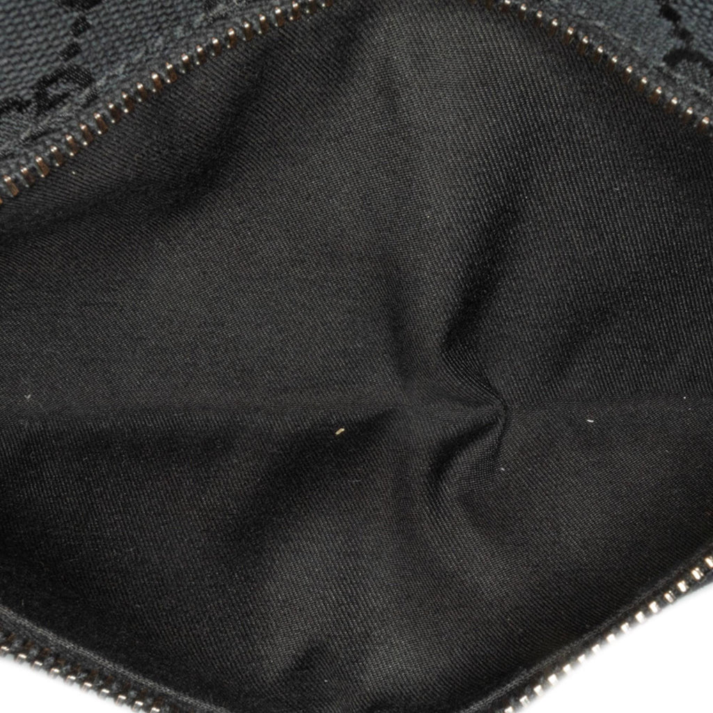 Gucci GG Canvas Double Pocket Belt Bag