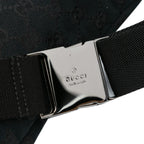 Gucci GG Canvas Double Pocket Belt Bag