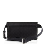 Gucci GG Canvas Double Pocket Belt Bag