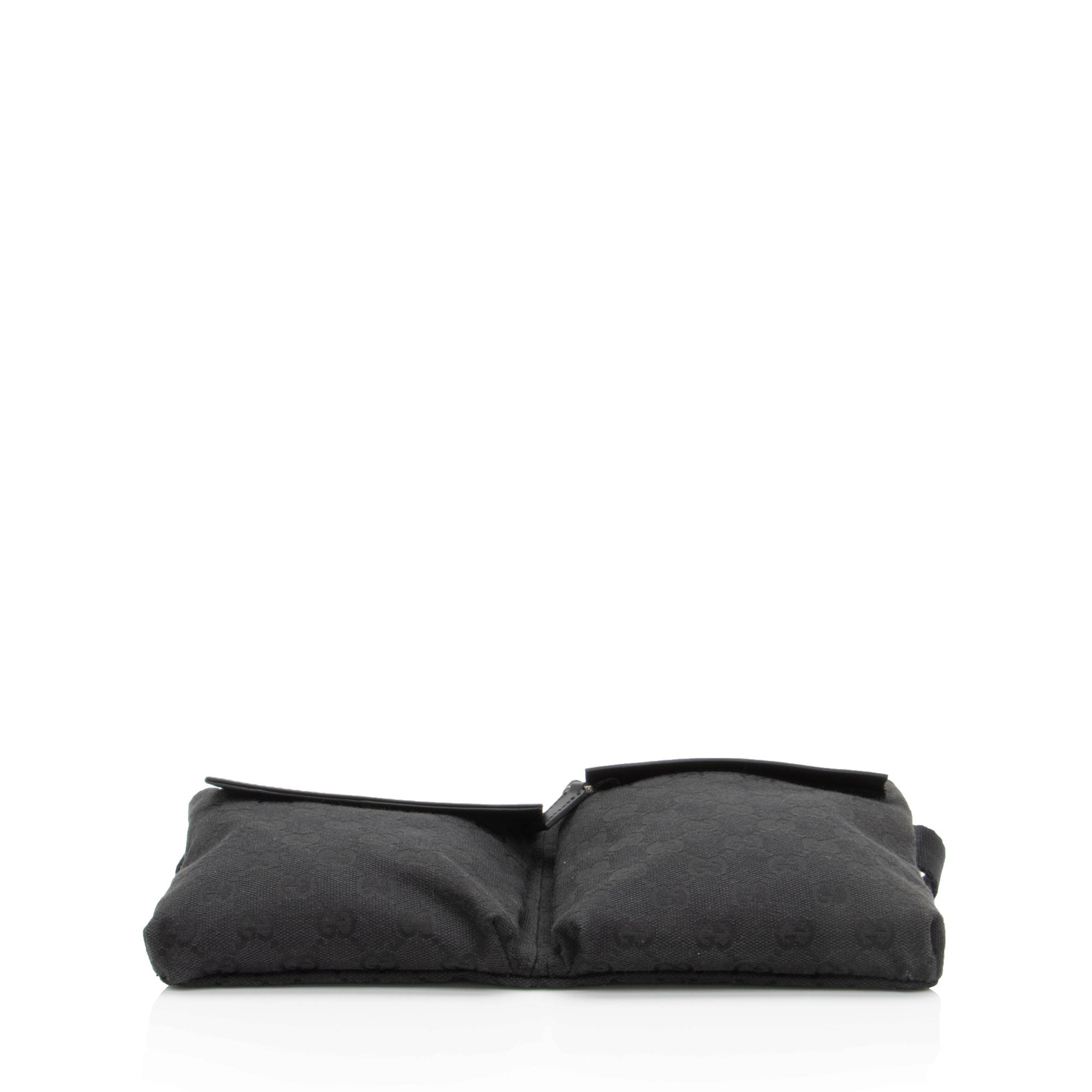 Gucci GG Canvas Double Pocket Belt Bag