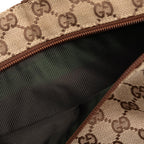 Gucci GG Canvas Double Pocket Belt Bag