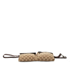 Gucci GG Canvas Double Pocket Belt Bag