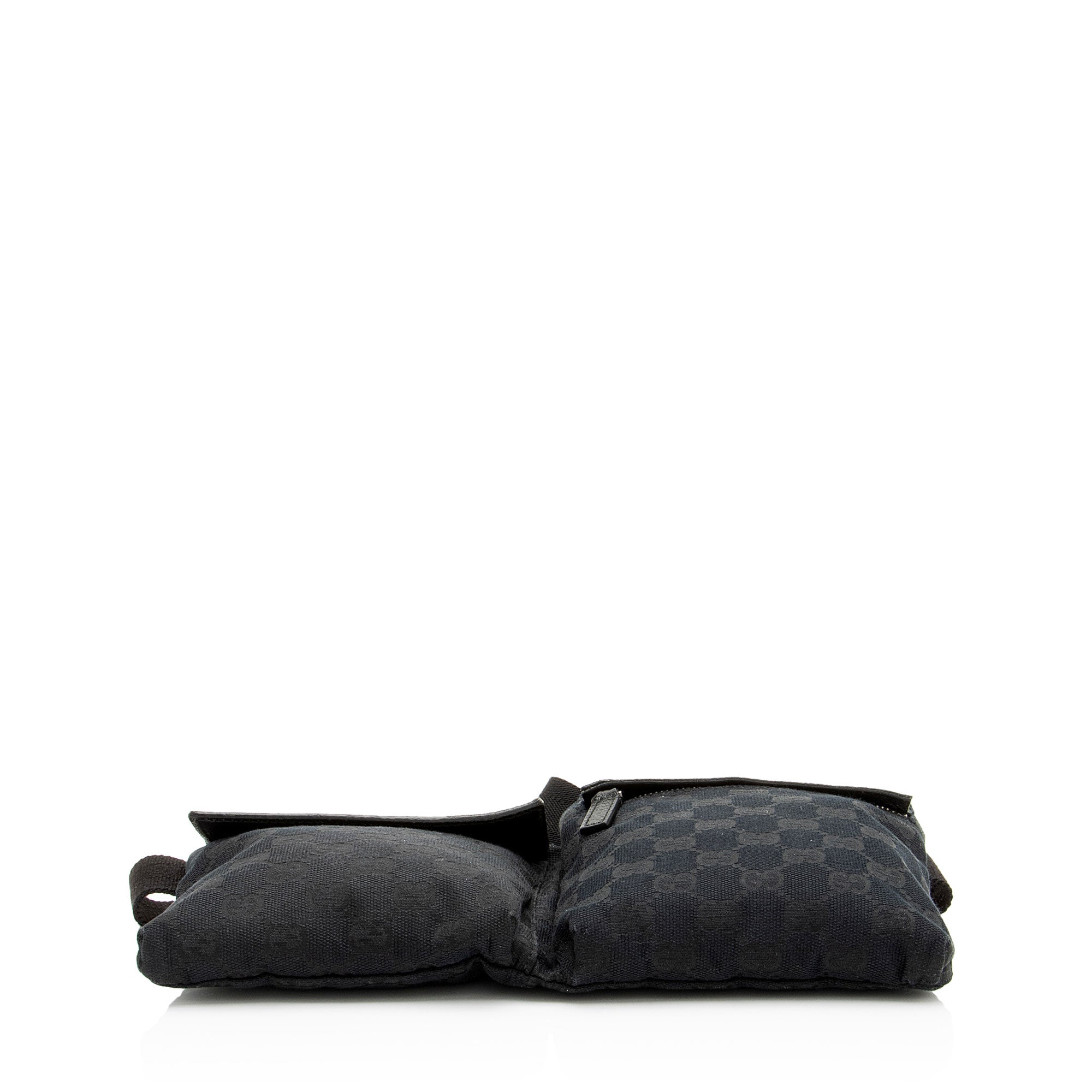 Gucci GG Canvas Double Pocket Belt Bag