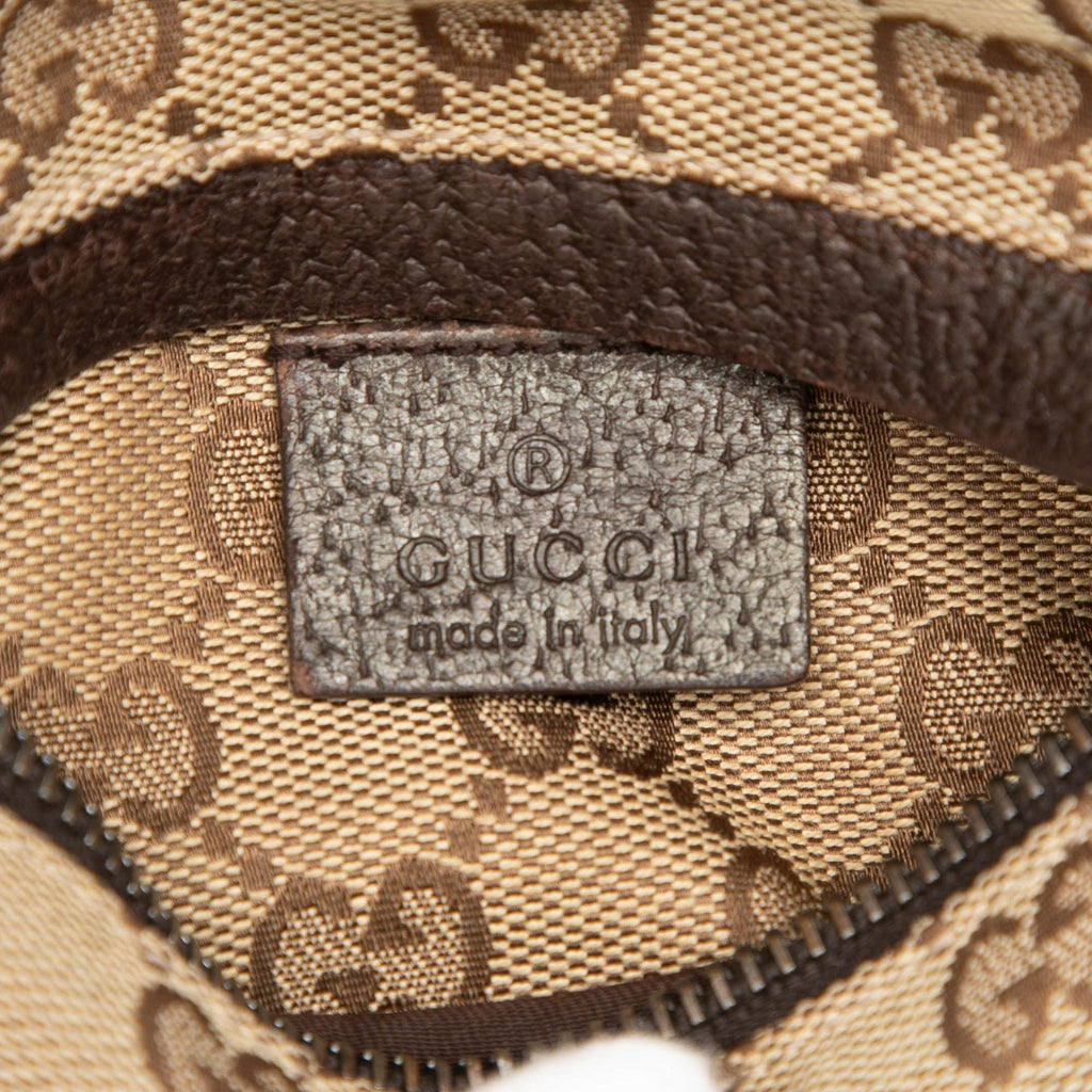 Gucci GG Canvas Double Pocket Belt Bag