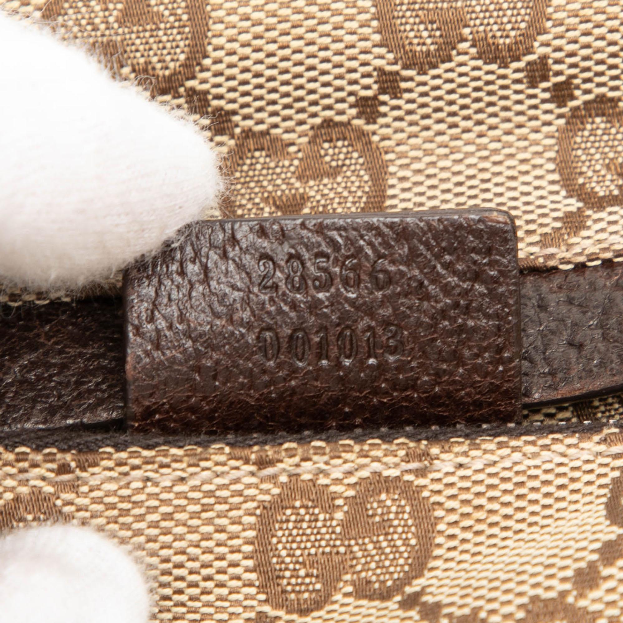 Gucci GG Canvas Double Pocket Belt Bag