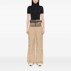 Gucci GG Canvas Double Pocket Belt Bag