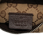 Gucci GG Canvas Double Pocket Belt Bag