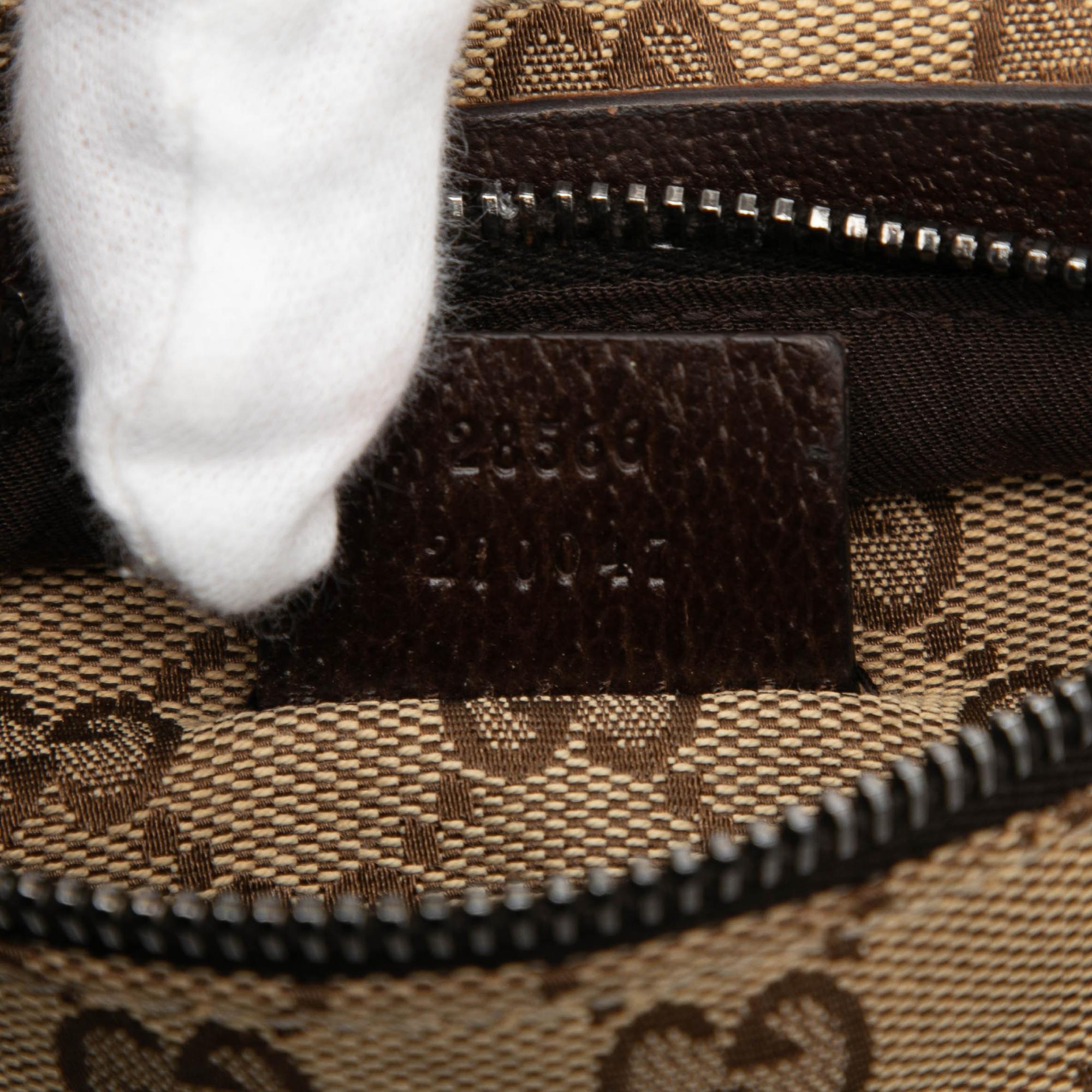 Gucci GG Canvas Double Pocket Belt Bag