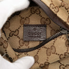 Gucci GG Canvas Double Pocket Belt Bag