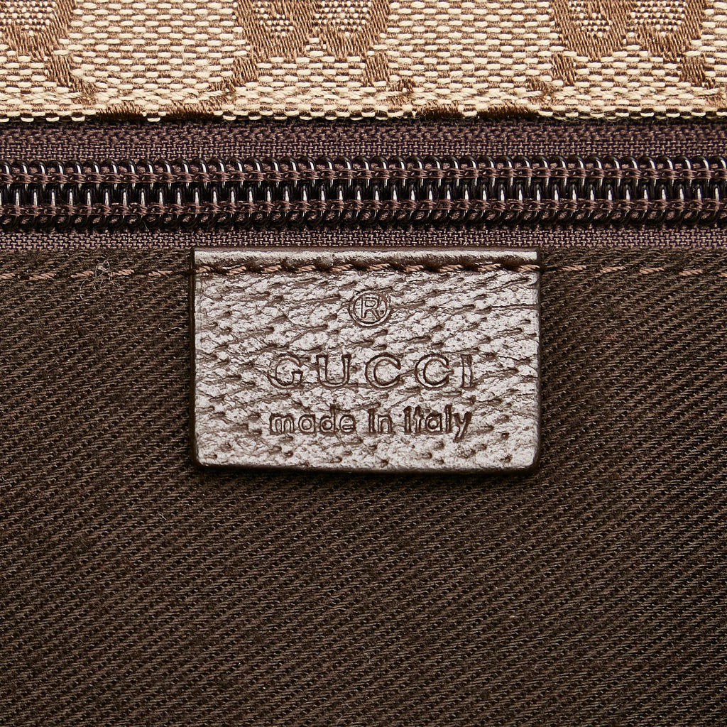 Gucci GG Canvas Double Pocket Flap Messenger (SHG-35377)