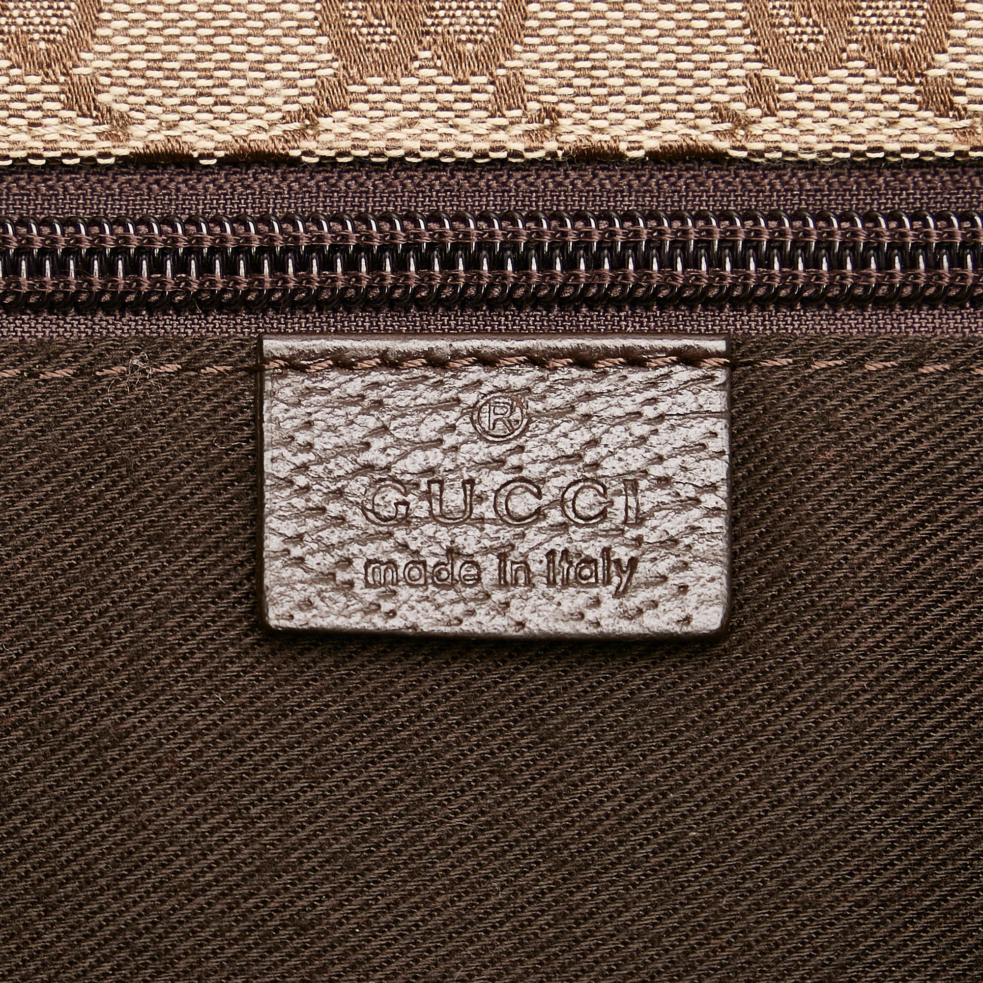 Gucci GG Canvas Double Pocket Flap Messenger (SHG-35377)
