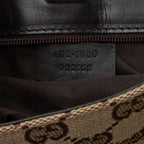 Gucci GG Canvas Double Pocket Tote (SHF-23270)