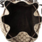 Gucci GG Canvas Drawstring Backpack