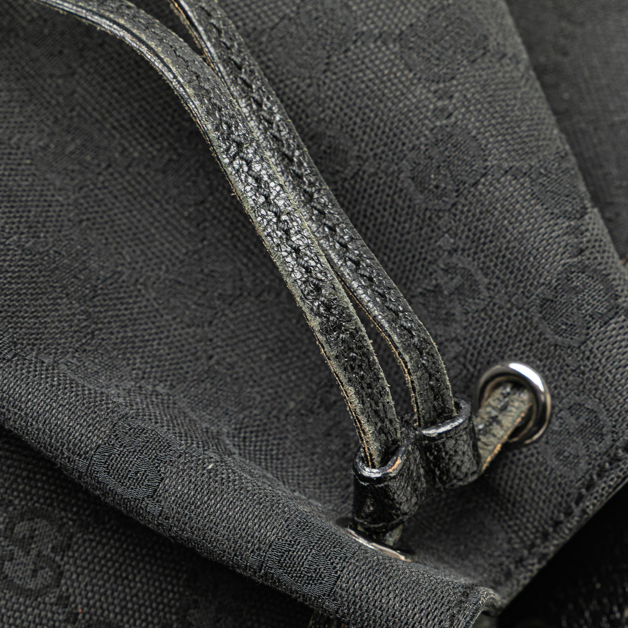 Gucci GG Canvas Drawstring Hobo
