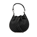 Gucci GG Canvas Drawstring Hobo