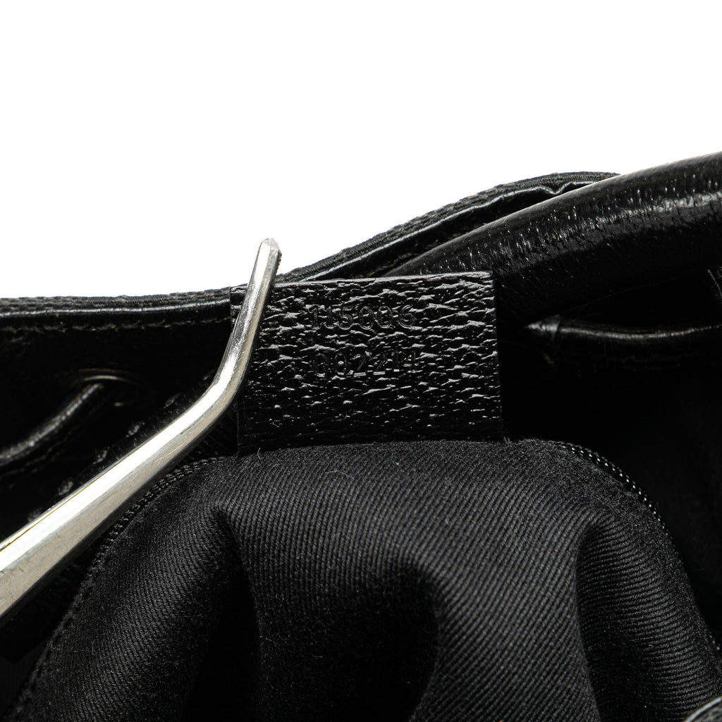 Gucci GG Canvas Drawstring Hobo