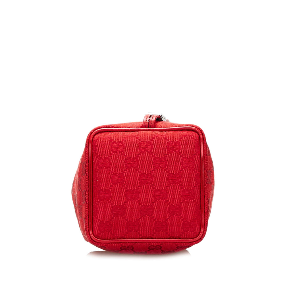 Gucci GG Canvas Drawstring Pouch (SHG-35646)