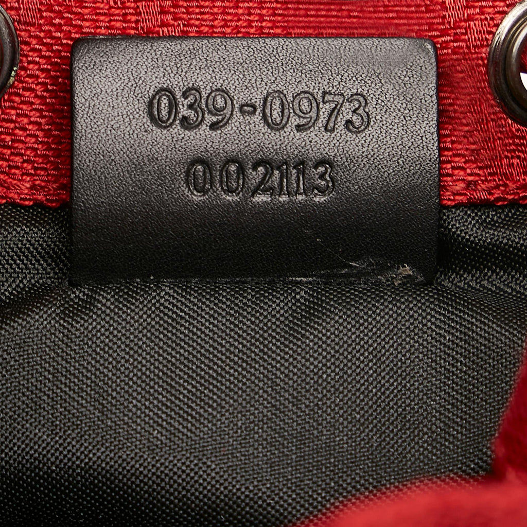 Gucci GG Canvas Drawstring Pouch (SHG-35646)