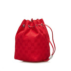 Gucci GG Canvas Drawstring Pouch (SHG-35646)