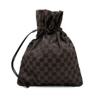 Gucci GG Canvas Drawstring Pouch