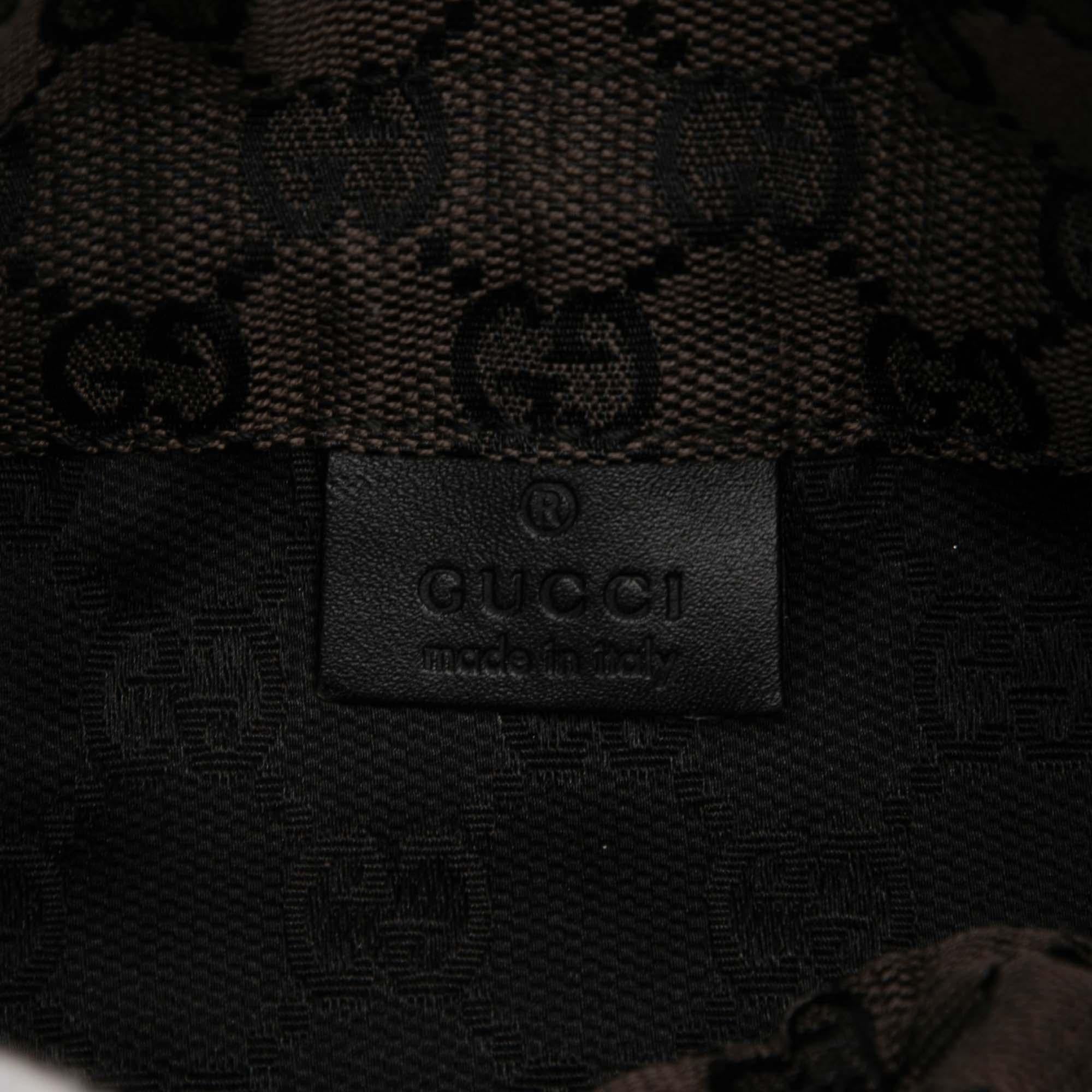 Gucci GG Canvas Drawstring Pouch
