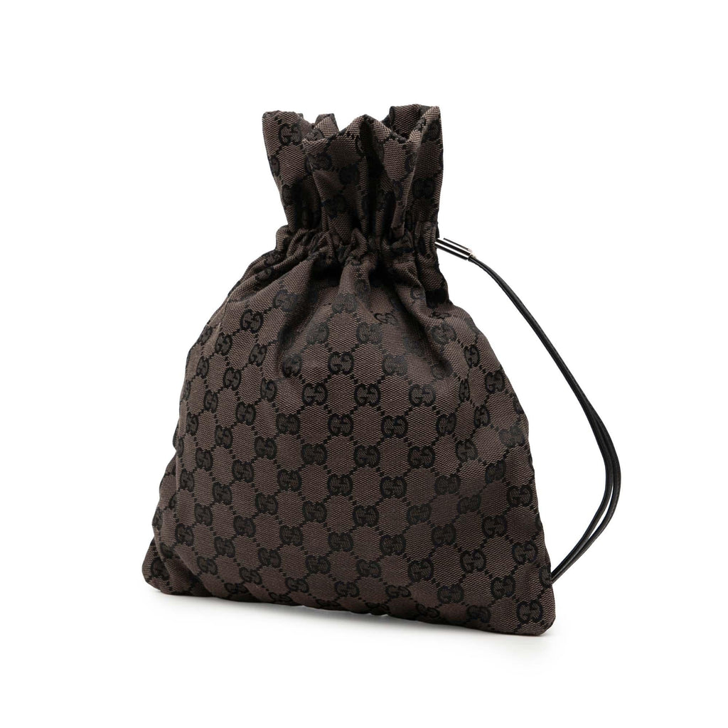 Gucci GG Canvas Drawstring Pouch