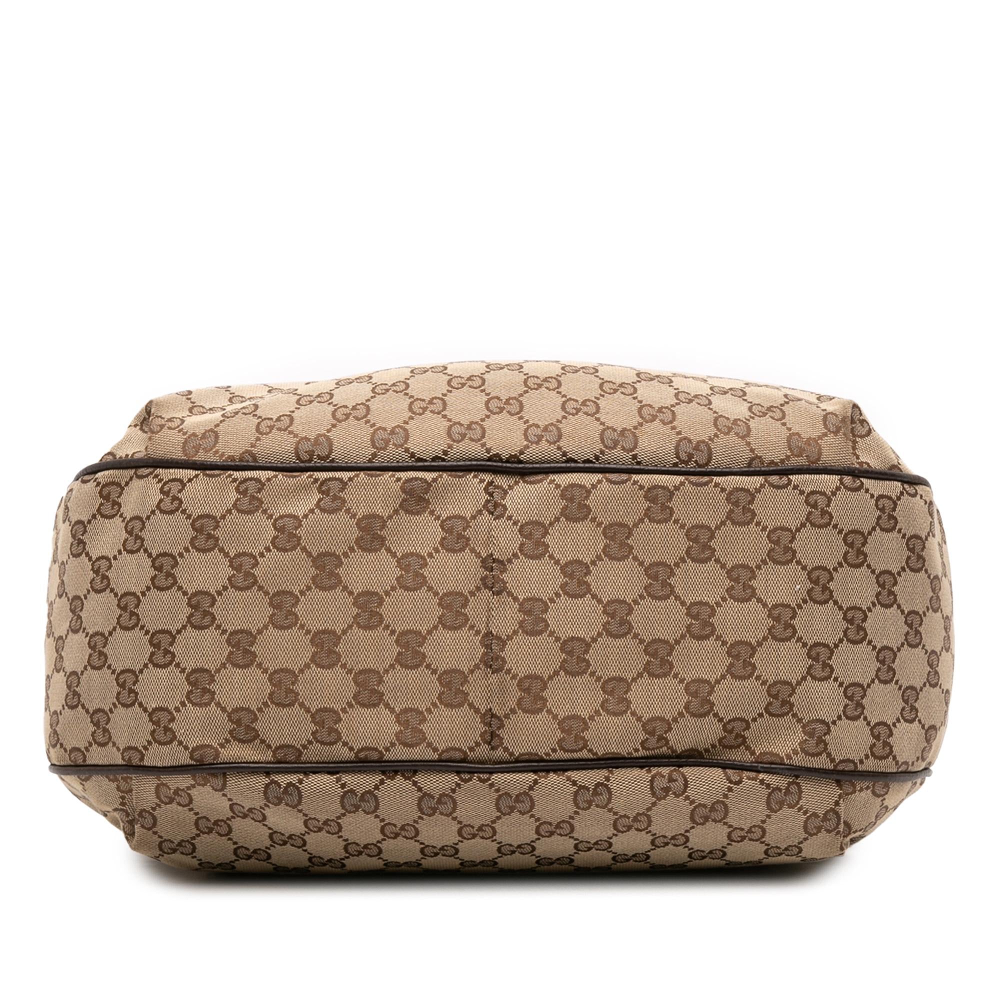 Gucci GG Canvas Dressage Hobo
