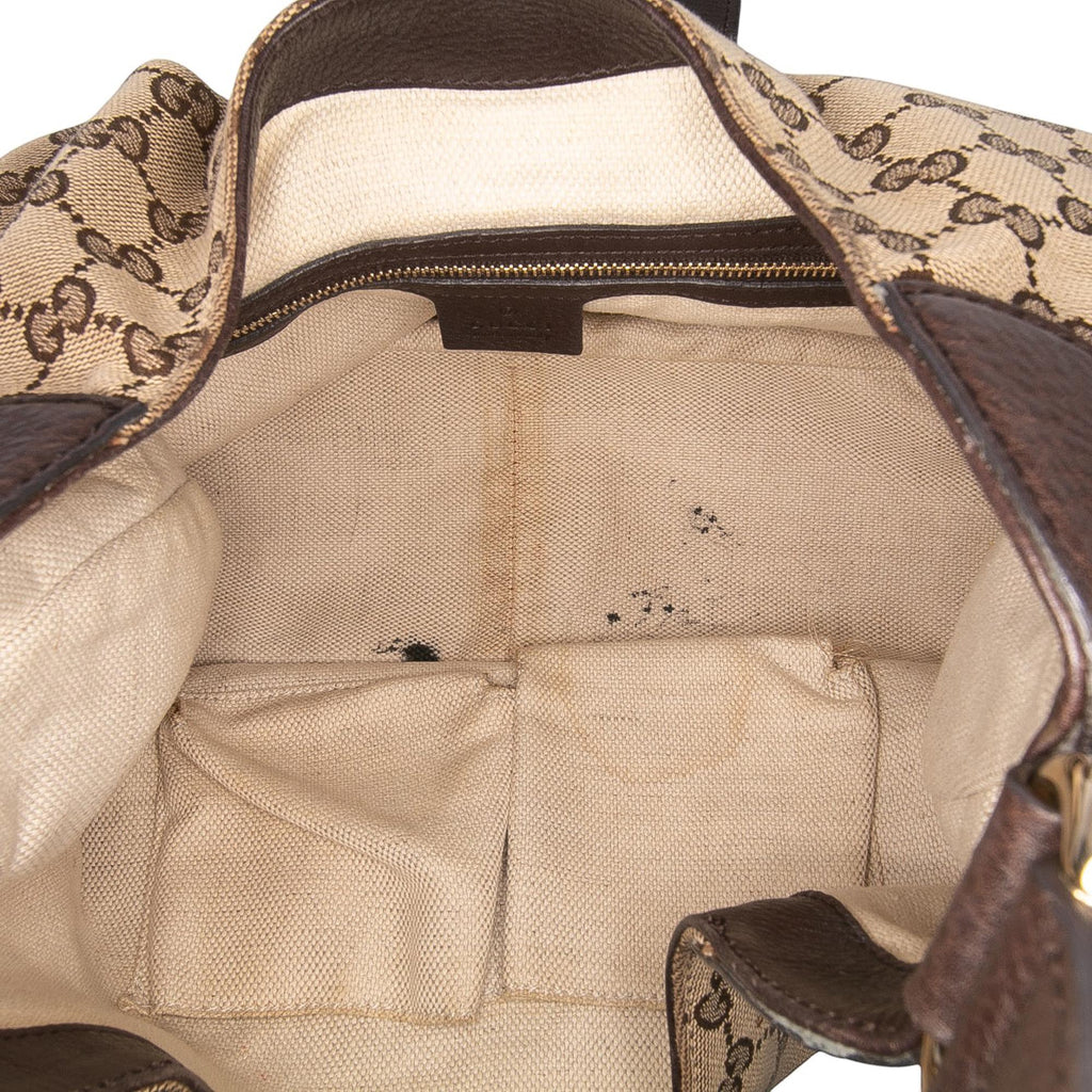 Gucci GG Canvas Dressage Hobo