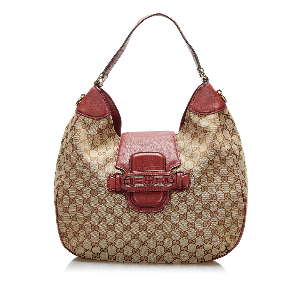 Gucci GG Canvas Dressage Satchel (SHG-cEIFzj)