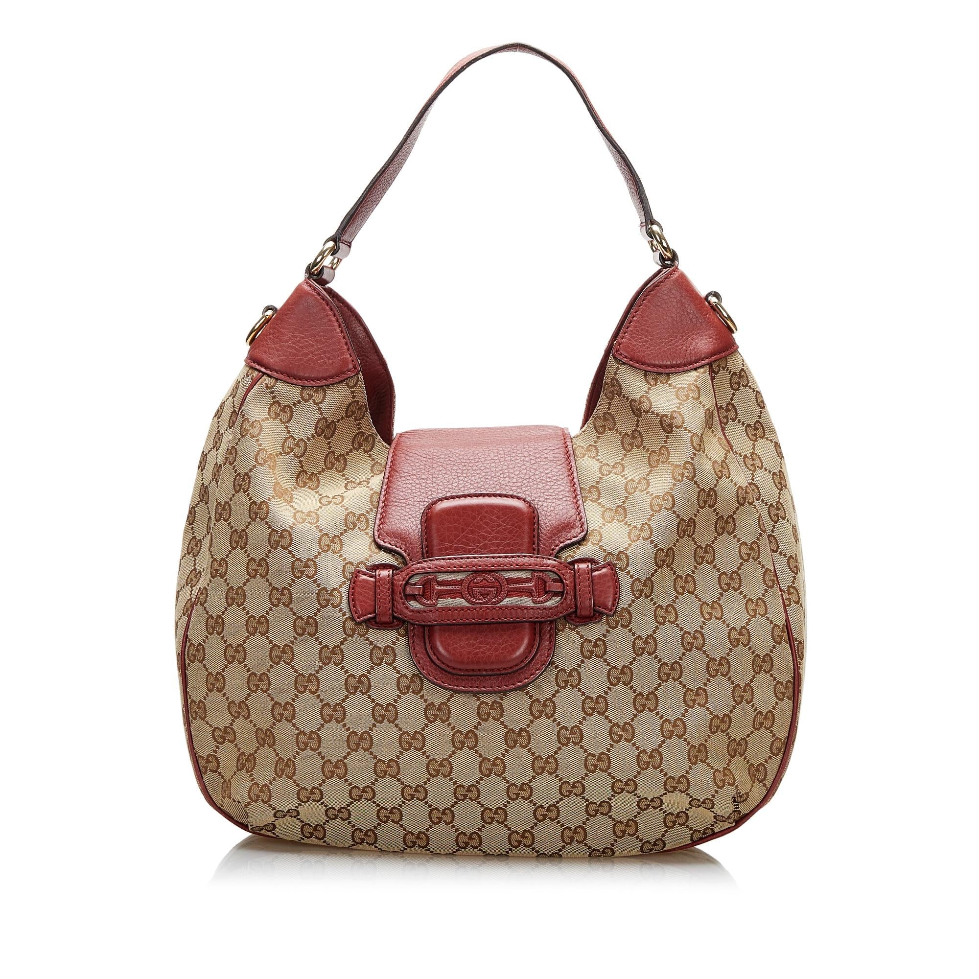 Gucci GG Canvas Dressage Satchel (SHG-cEIFzj)