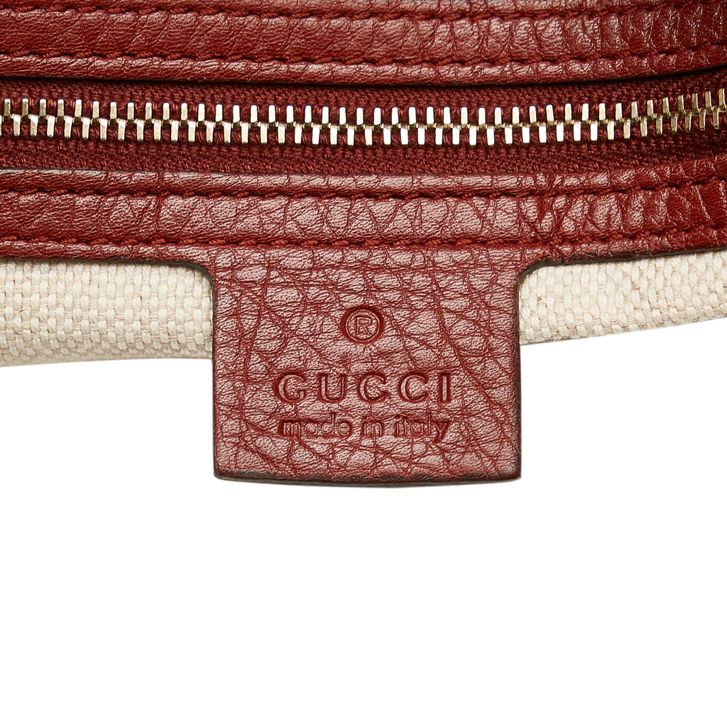 Gucci GG Canvas Dressage Satchel (SHG-cEIFzj)