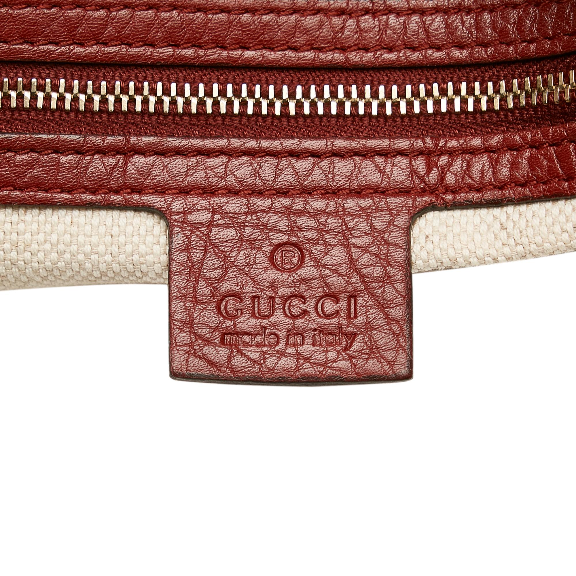 Gucci GG Canvas Dressage Satchel (SHG-cEIFzj)