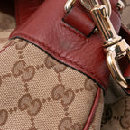 Gucci GG Canvas Dressage Satchel