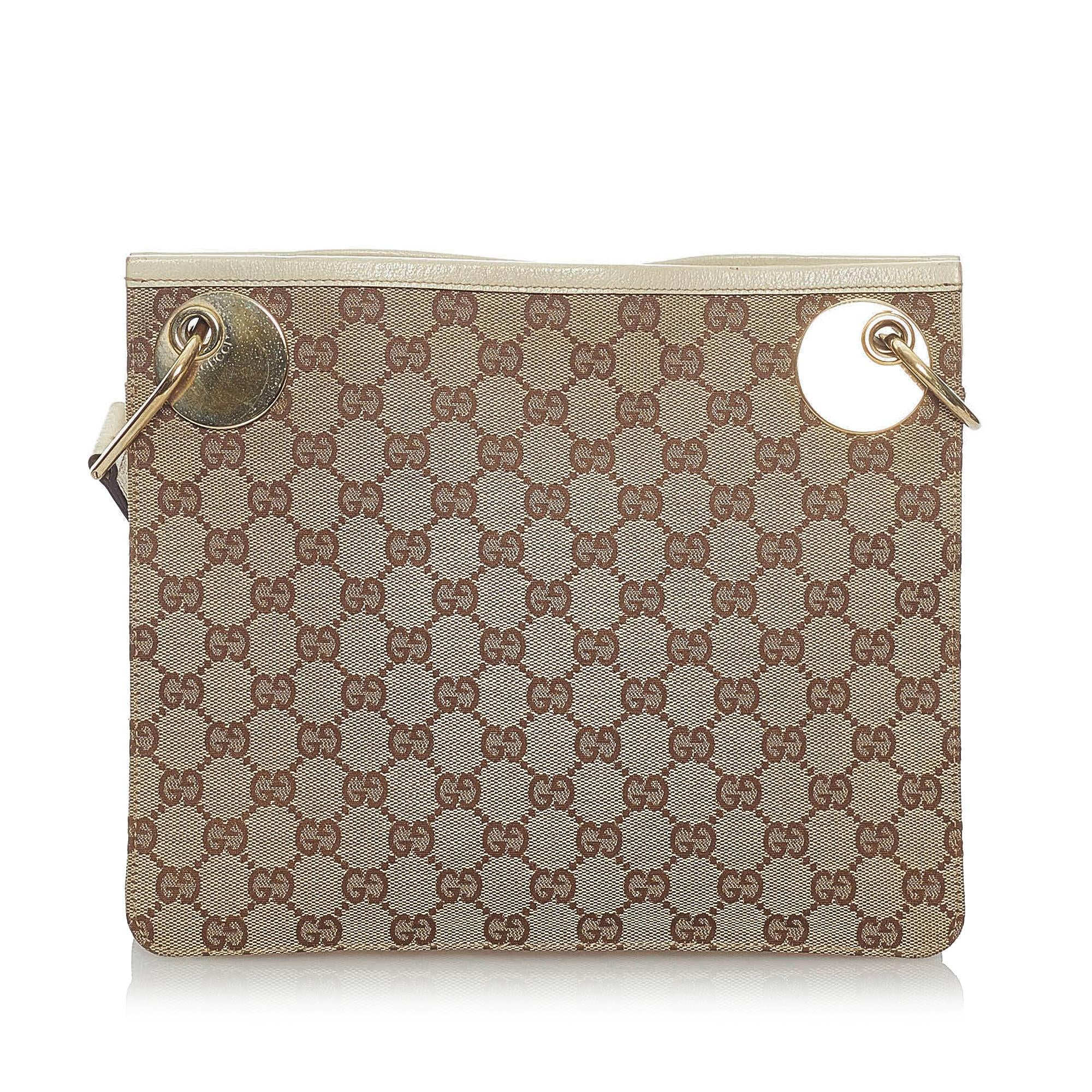 Gucci GG Canvas Eclipse Crossbody Bag (SHG-31631)