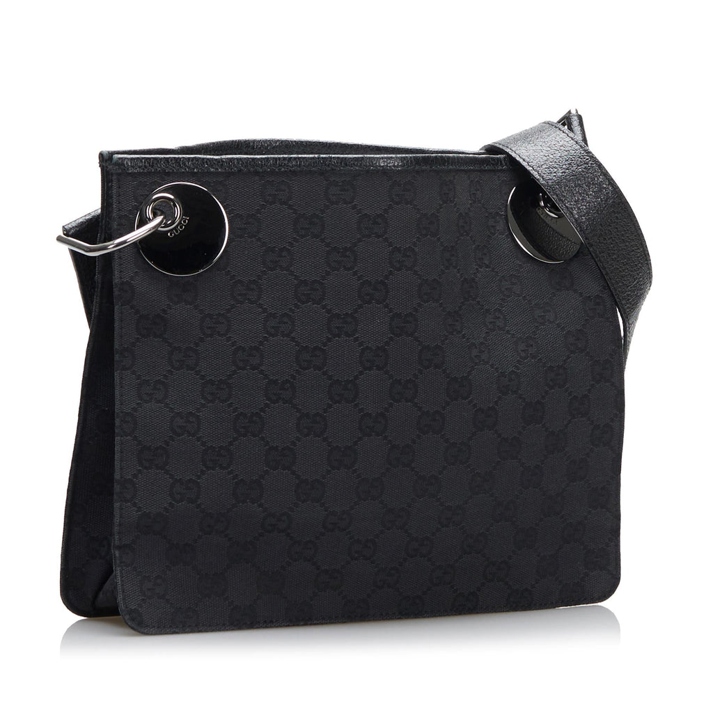 Gucci GG Canvas Eclipse Crossbody (SHG-SHi2OR)