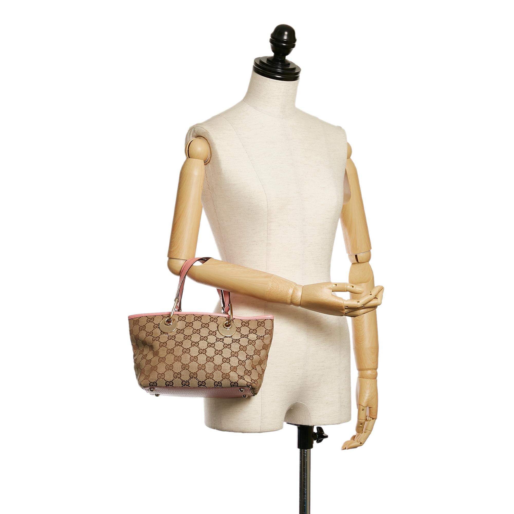 Gucci GG Canvas Eclipse Handbag (SHG-32237)