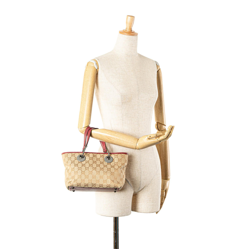 Gucci GG Canvas Eclipse Handbag