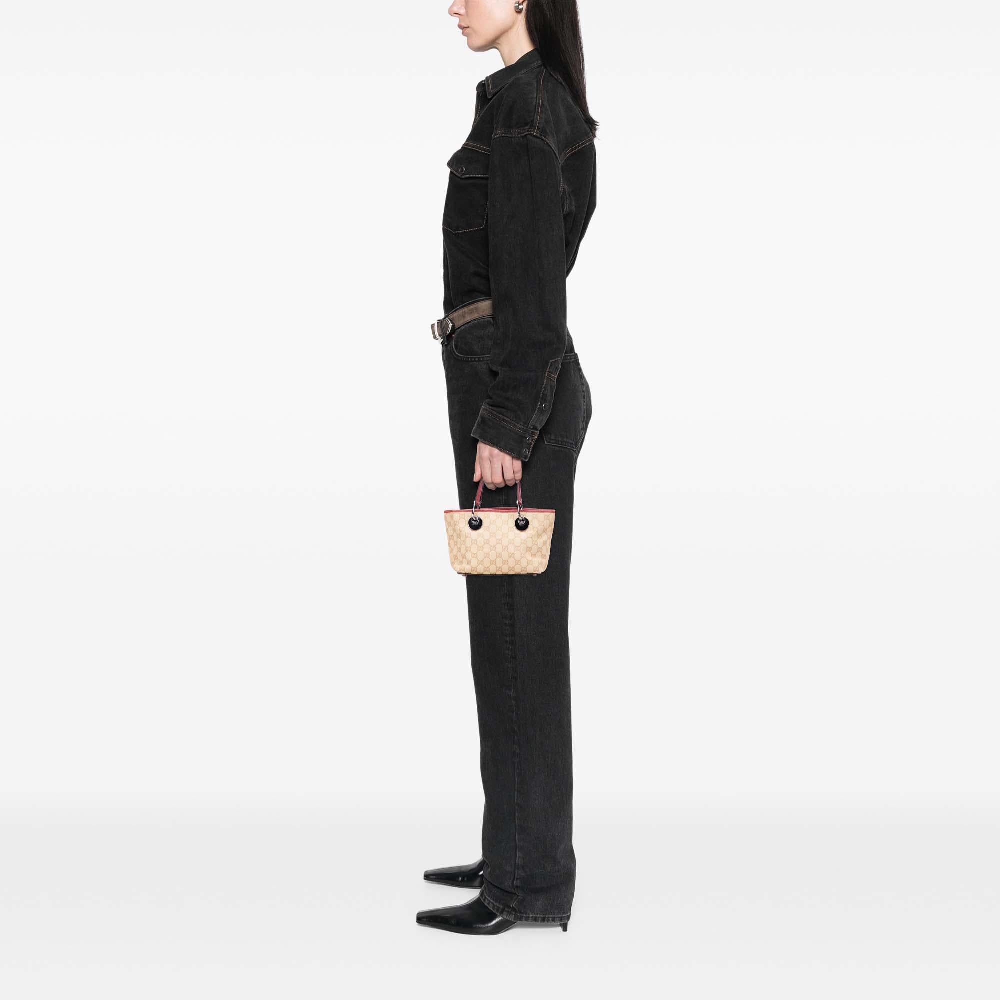 Gucci GG Canvas Eclipse Handbag