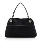 Gucci GG Canvas Eclipse Medium Shoulder Bag (SHF-22051)