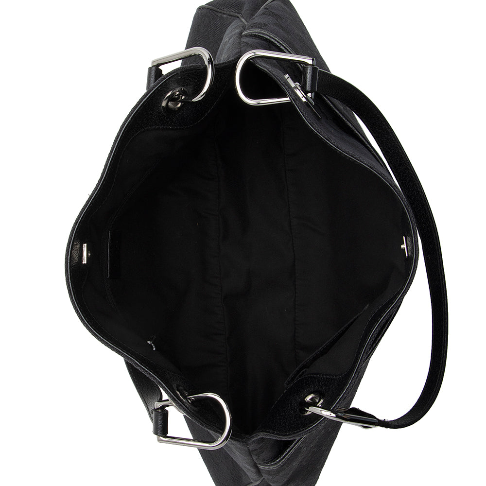 Gucci GG Canvas Eclipse Medium Shoulder Bag (SHF-22051)