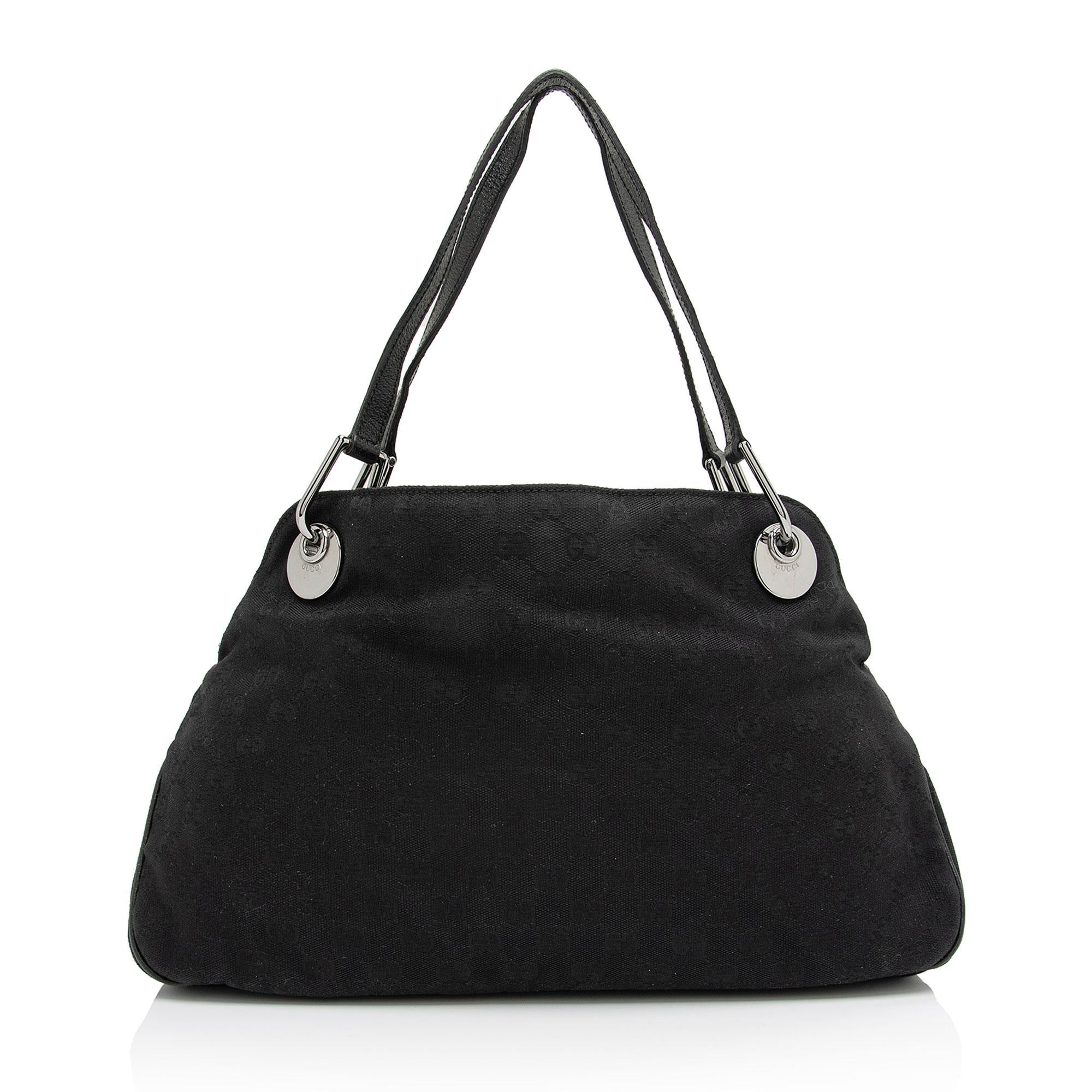 Gucci GG Canvas Eclipse Medium Shoulder Bag (SHF-3PUt2j)