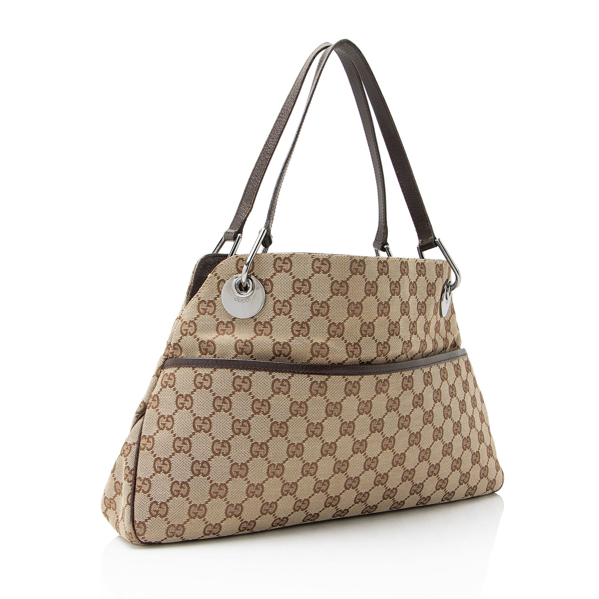 Gucci GG Canvas Eclipse Medium Shoulder Bag